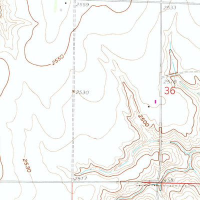 United States Geological Survey Indianola, NE (1958, 24000-Scale) digital map