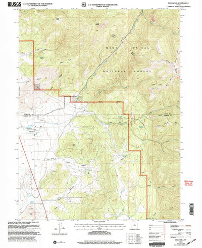 United States Geological Survey Indianola, UT (2001, 24000-Scale) digital map