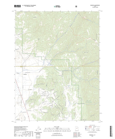 United States Geological Survey Indianola, UT (2023, 24000-Scale) digital map