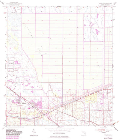 United States Geological Survey Indiantown, FL (1953, 24000-Scale) digital map