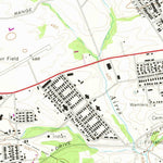 United States Geological Survey Indiantown Gap, PA (1969, 24000-Scale) digital map