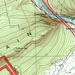 United States Geological Survey Indiantown Gap, PA (1999, 24000-Scale) digital map