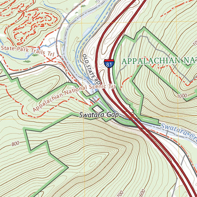 United States Geological Survey Indiantown Gap, PA (2023, 24000-Scale) digital map