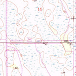 United States Geological Survey Indiantown NW, FL (1953, 24000-Scale) digital map