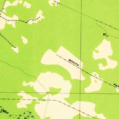 United States Geological Survey Indiantown, SC (1946, 62500-Scale) digital map