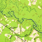 United States Geological Survey Indiantown, SC (1946, 62500-Scale) digital map