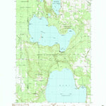 United States Geological Survey Indianville, MI (1982, 25000-Scale) digital map