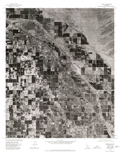 United States Geological Survey Indio, CA (1975, 24000-Scale) digital map