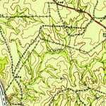 United States Geological Survey Indio Creek, TX (1957, 62500-Scale) digital map