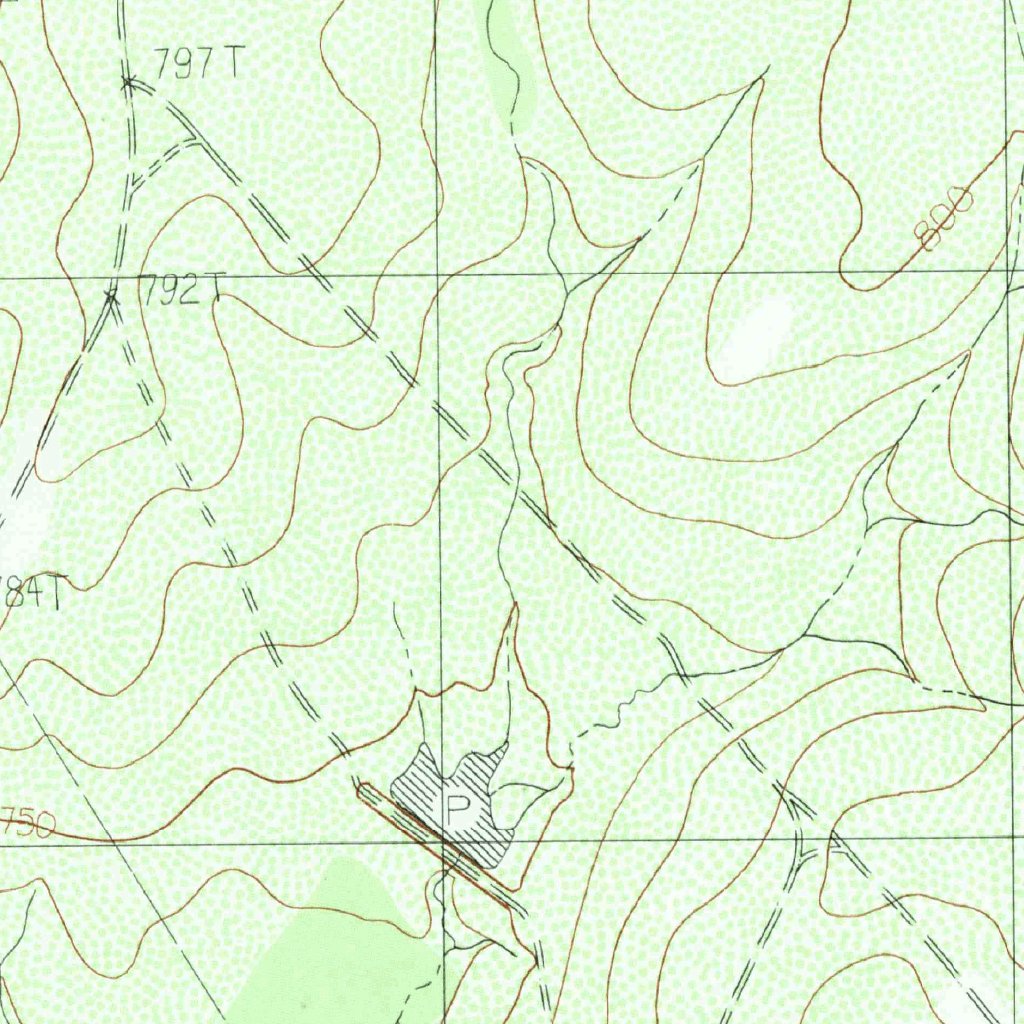 Indio Tank, TX (1982, 24000-Scale) Map by United States Geological ...