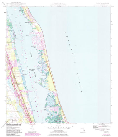 United States Geological Survey Indrio, FL (1948, 24000-Scale) digital map