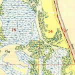 United States Geological Survey Indrio, FL (1950, 24000-Scale) digital map