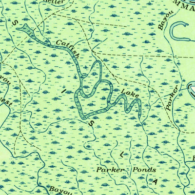 United States Geological Survey Industrial, MS-LA (1942, 31680-Scale) digital map