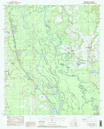United States Geological Survey Industrial, MS-LA (1983, 24000-Scale) digital map