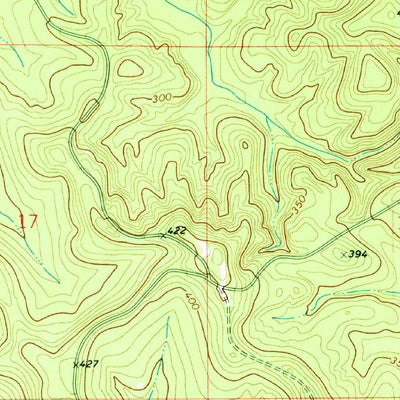 United States Geological Survey Industry, AL (1971, 24000-Scale) digital map