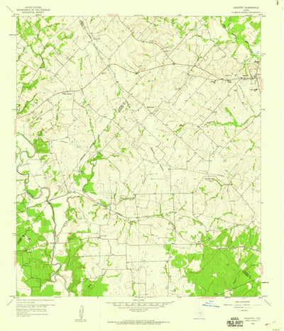 United States Geological Survey Industry, TX (1958, 24000-Scale) digital map