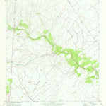 United States Geological Survey Inez NW, TX (1951, 24000-Scale) digital map