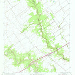 United States Geological Survey Inez, TX (1951, 24000-Scale) digital map
