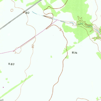 United States Geological Survey Inez, TX (1951, 24000-Scale) digital map