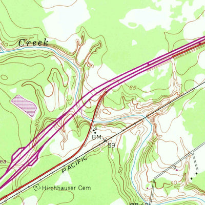 United States Geological Survey Inez, TX (1951, 24000-Scale) digital map