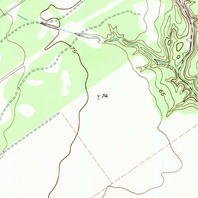 United States Geological Survey Inez, TX (1995, 24000-Scale) digital map