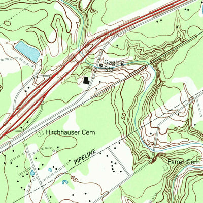 United States Geological Survey Inez, TX (1995, 24000-Scale) digital map