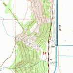 United States Geological Survey Infernal Caverns, CA (1993, 24000-Scale) digital map