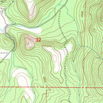 United States Geological Survey Infernal Caverns, CA (1993, 24000-Scale) digital map