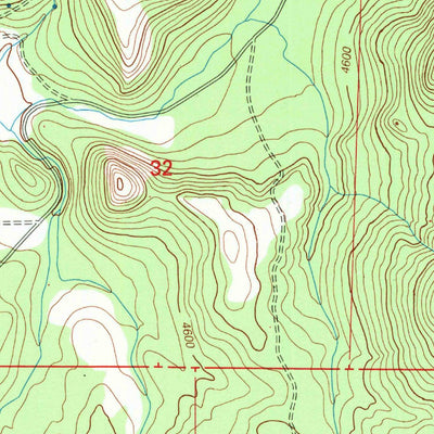 United States Geological Survey Infernal Caverns, CA (1993, 24000-Scale) digital map