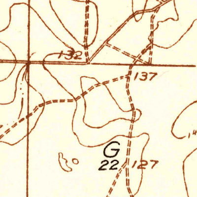 United States Geological Survey Ingalls, AR (1934, 48000-Scale) digital map