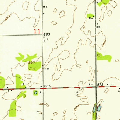 United States Geological Survey Ingalls, IN (1952, 24000-Scale) digital map