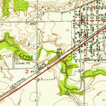 United States Geological Survey Ingalls, IN (1952, 24000-Scale) digital map