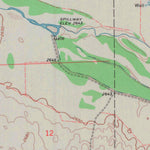 United States Geological Survey Ingalls, KS (1968, 24000-Scale) digital map