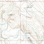 United States Geological Survey Ingals Dam, MT (1986, 24000-Scale) digital map