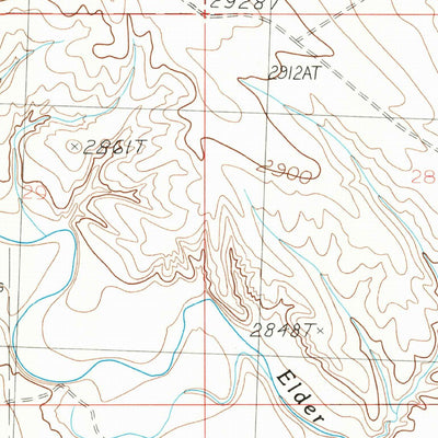 United States Geological Survey Ingals Dam, MT (1986, 24000-Scale) digital map