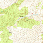 United States Geological Survey Ingham Canyon, UT (1971, 24000-Scale) digital map