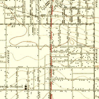United States Geological Survey Inglewood, CA (1924, 24000-Scale) digital map