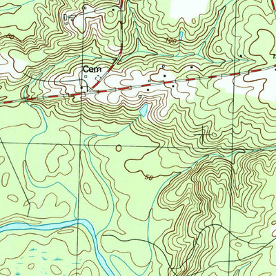 United States Geological Survey Ingold, NC (1986, 24000-Scale) digital map