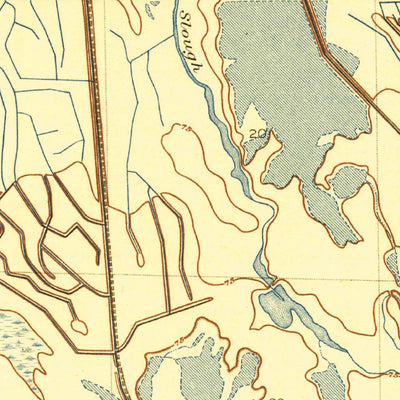 United States Geological Survey Ingomar, CA (1919, 31680-Scale) digital map