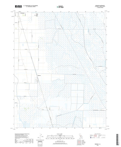 United States Geological Survey Ingomar, CA (2018, 24000-Scale) digital map