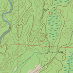 United States Geological Survey Ingram NW, WI (1971, 24000-Scale) digital map