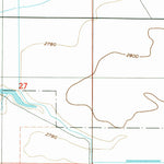United States Geological Survey Initial Point, ID (1992, 24000-Scale) digital map