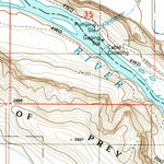 United States Geological Survey Initial Point, ID (1992, 24000-Scale) digital map