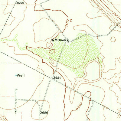 United States Geological Survey Ink Basin, TX (1971, 24000-Scale) digital map