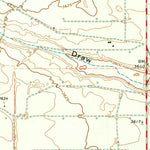 United States Geological Survey Ink Basin, TX (1971, 24000-Scale) digital map