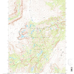 United States Geological Survey Ink Wells, WY (1991, 24000-Scale) digital map