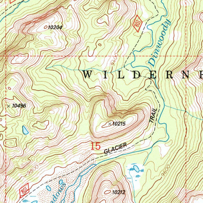 United States Geological Survey Ink Wells, WY (1991, 24000-Scale) digital map