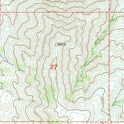 United States Geological Survey Inkom, ID (1971, 24000-Scale) digital map