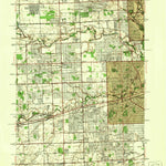 United States Geological Survey Inkster, MI (1942, 24000-Scale) digital map