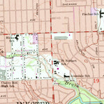 United States Geological Survey Inkster, MI (1968, 24000-Scale) digital map